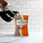 Fresh Roasted Coffee, Breakfast Blend, Kosher, Pre-Ground Fractional Packs, 1.75 Ounce, 42 Count