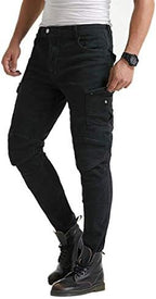 Motorcycle Pants, Versatile Durable Motorcycle Jeans for Men & Women Riding Pants Trousers with Kenn & Hip Armor Pads