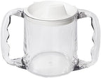 NRS Healthcare Two Handled Caring Mug Plastic - with Spout Lid