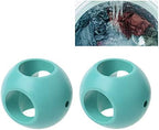 Laundry Sponge 2pcs Anti Limescale Magnetic Laundry Balls Purified Water Ball Washing Machine A