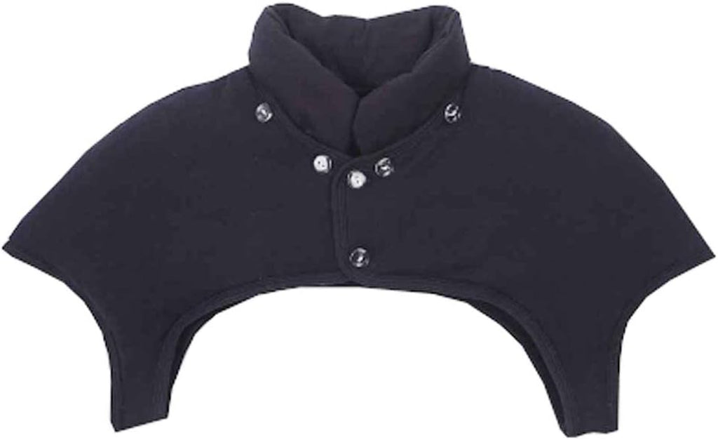 Shoulder Brace Shoulder Warmers Neck Warmer for Neck and Shoulders Pain Relief, Arthritis Relief, Thick Warm Vest Waistcoat with Collar for Men Women, Black