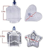 10Pcs Heart and Star Shaped Cupping Cups 1 Cupping Gun Plastic Vacuum Cupping Therapy Set Cupping Kit Massager with Box