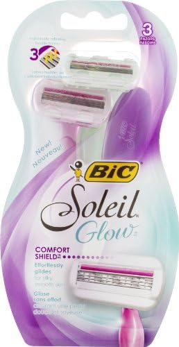 BiC Soleil Glow Razors - 3 ct