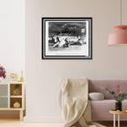 Historic Framed Print, Dead bodies of innocent persons and their families, who were killed by communist guerrilla bandits who raided a village called Samdo-dong in Sanchon-myon, Yongdon-gun, Chungchong Pukto, 17-7/8" x 21-7/8"