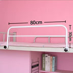 Medical Bed Rails for Elderly Adults Clip-on, Bedside Fall Safe Prevention Grab Bar, Stability Standing Bar Handle, Suitable for Pregnant Women, Disabled People(80 * 30cm)
