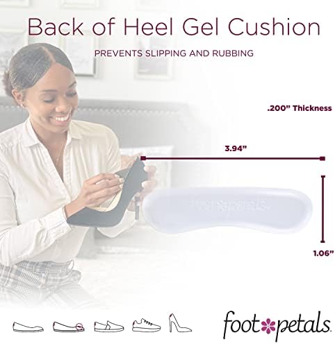 Foot Petals Womens Back of Heel Cushion