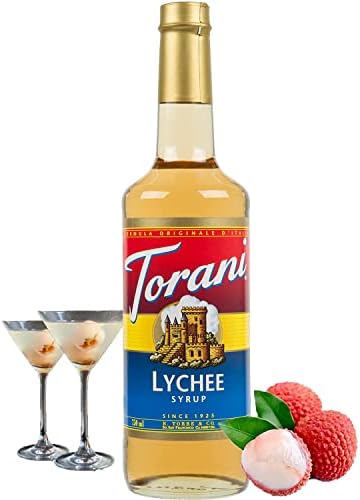 Torani Lychee Syrup, 750 ml bottle