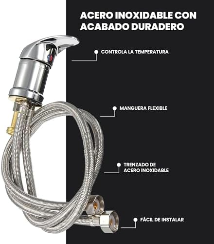 Faucet for Shampoo Bowl - Salon Faucet - Shampoo Faucet - Salon Shampoo Bowl Faucet - Shampoo Bowls Faucet Replacement, 1/2 inch Inlet