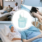 Elderly Care Cup Independence Sip Cups No Spill Feeding Practical Straw Liquid Mugs Drinking Glasses Disabled Drinking Bottle Pregnant Woman Multipurpose Silica Gel Product