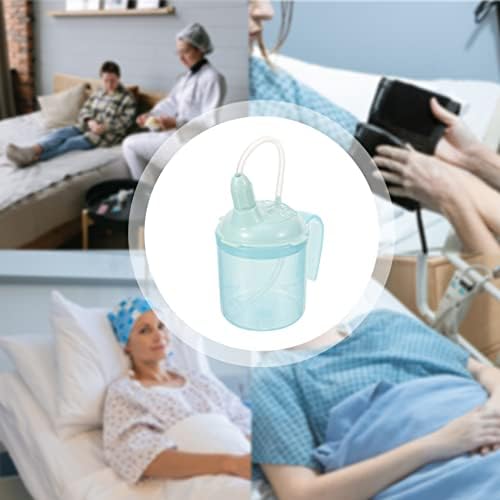 Elderly Care Cup Independence Sip Cups No Spill Feeding Practical Straw Liquid Mugs Drinking Glasses Disabled Drinking Bottle Pregnant Woman Multipurpose Silica Gel Product