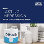 Cottonelle® Professional CleanCare Standard Roll Bulk Toilet Paper (58696), 2-Ply, White, Individually Wrapped (400 Sheets/Roll, 40 Rolls/Case, 16,000 Sheets/Case)