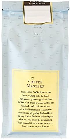 Coffee Masters Flavored Coffee, German Chocolate Cake, Whole Bean, 12-Ounce Bags (Pack of 4)