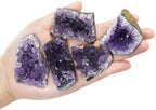 Natural Amethyst Crystal Stone, Meditation Aid, Energy Cleansing, Sleep & Stress Relief, Healing Crystals for Feng Shui Decor, Energy Healing Tool (0.15lb)