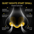Nasal Dilators - Silicone Nose Clips for Better Sleep – Nasal Dilators for Sleeping and Breathing - Comfortable Snore Stopper – Less Snoring Nose Vents to Reduce Snoring - Yellow
