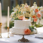 Nikkah Mubarak Cake Topper, Eid Mubarak, Urdu Nikkah, Glittery Desi Wedding/Engagement/Dulhan/Shaadi Party Decorations