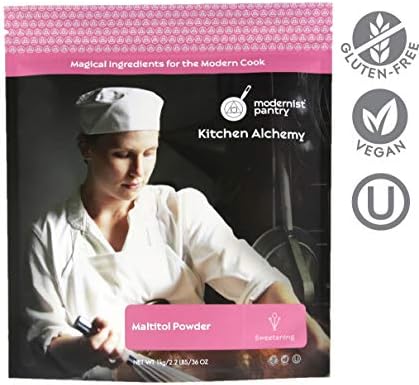 Pure Maltitol Powder Vegan Gluten-Free OU Kosher Certified - 1kg/2.2lbs/36oz