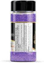 GranAroma Purple Nonpareils, Decorative Sprinkles, Cakes & Cookies, Bakery Staple (3 Ounce)
