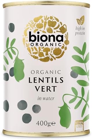 BIONA Organic Vert Puy Lentils, 400 GR