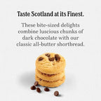 Walker's Shortbread Mini Chocolate Chip Cookies, Pure Butter Shortbread Cookies, 4.4 Oz (Pack of 6)