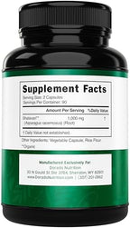 Organic Shatavari Capsules - 1,000mg Organic Shatavari Powder Per Serving (180 Capsules, 90 Day Supply) for Hormone Balance and Prolactin Production (Non-GMO, Gluten Free, Vegan Safe) - USA Made