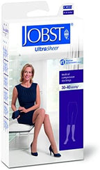 Jobst Ultrasheer 30-40 Knee High Closed Toe Compression Stockings