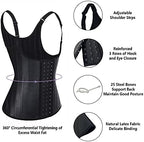 Latex Waist Trainer for Women Underbust Sport Workout Corset Girdle Shapewear Hourglass Body Shaper