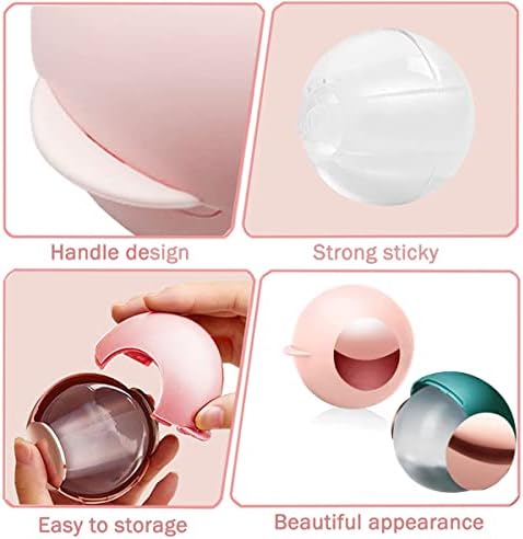 2 Pack Reusable Gel Lint Roller Ball for Pet Hair, MUEDRT Washable Small Lint Remover for Clothes, Portable Sticky Pet Hair Remover for Clothes Traveling Essentials
