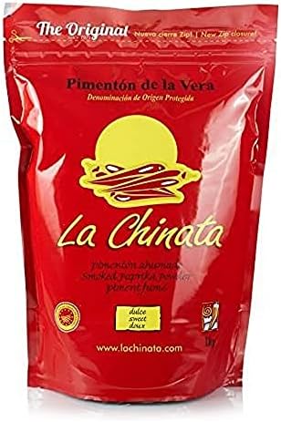 Paprika Powder Smoked 1 kg. Sweet Bag La Chinata