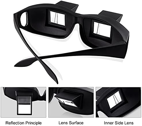 okcsc Horizontal Lazy Glasses Lying Down Bed Reading Watching HD Lazy Readers Glasses
