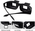 okcsc Horizontal Lazy Glasses Lying Down Bed Reading Watching HD Lazy Readers Glasses