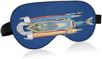 New York State Flag Travel Essential Sleep Mask for Side Sleeper with Elastic Adjustable Band Blackout with Adjustable Strap Sleep Mask for Side Sleeper Travel Home Nap Rest