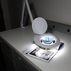 Aven ProVue Superslim LED Magnifying Lamp, 5 Diopter [2.25x]