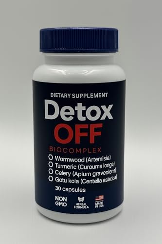 Natural Herbal Supplement, 30 Capsules, 1 Month Supply, Wormwood, Turmeric & Celery Blend, Full-Body Dietary Supplement, All Natural Formula for Digestive & Immune Support