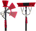 Solar Panel Cleaning Brush Aluminum Water Fed Poles, Washing Brush Tool, Outdoor Window Extendable Cleaner Kit, Roof Solar Panel Cleaner, (6M-10.8M),10.8M/36FT