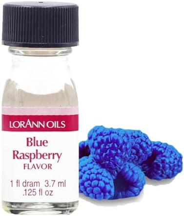 LorAnn Blue Raspberry SS Flavor, 1 dram bottle (.0125 fl oz - 3.7 ml - 1 teaspoon) - 2 Pack