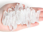 0.45lb Clear Quartz Crystal Points Natural Healing Crystals Tumbled Polished Bulk Stones for Meditation Yoga Chakra Reiki Balancing Crystal Therapy Gemstones Crystals 1.18”-1.96"