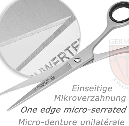 3 Swords Germany - Brand quality professional HAIR scissors, extra sharp