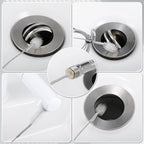 Gisafai 3 Pcs 36'' Refrigerator Cleaning Kit with 12 ml Syringe Compatible with Water Line for 1.5m Flexible Refrigerator Scrub Brush Flexible Feeding Tube Brush for Ice Maker Dispenser