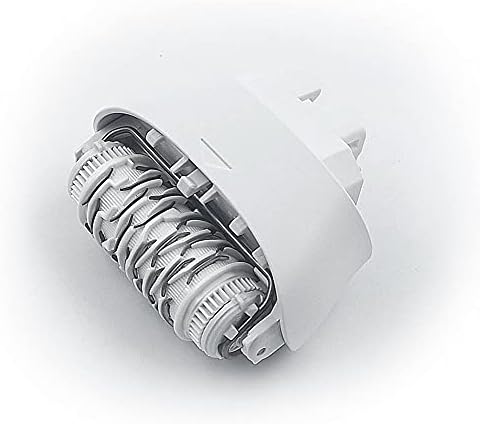 Replacement Epilator Shaver Head 67030799 Compatible with Braun Silk-epil Series 7, Silk-epil 5 and Series 9, White