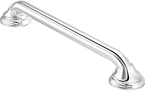 Moen LR8724D3CH Bathroom Safety 24-Inch Ultima Designer Bathroom Grab Bar, Chrome
