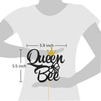 Queen Bee Cake Topper, Baby Shower Party Decoration Supplies, for Girls Women Bumbee Birthday Cake Decoration, Happy Bee day Birthday Party Supplies