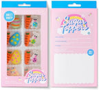 Easter Icing Decoration 16 Counts Edible Rabbit Eggs Carrot Royal Icing Decoration Sugar Sprinkles for Baking Cupcake Topper Cake Ice Cream Cookies Chocolate