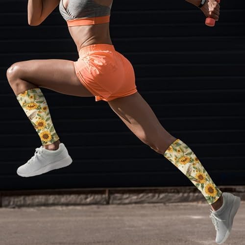 Calf Compression Sleeve Leg Compression Sock Calf Sleeve for Men Women for Running, Cycling, Walking