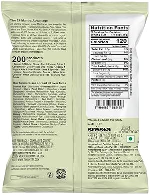Organic Moong Dal - ★ USDA Certified Organic - ★ European Union Certified Organic - ★ Pesticides Free - ★ Adulteration Free - ★ Sodium Free - 2 Lbs - 24 Mantra Organic