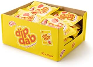 Barratt Dip Dab Strauberry Lolly, 50 x 23g