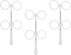 Scicalife Adjustable Optometry Flips 25 0.5 1 Trial Lenses for near Amblyopia Testing with Dual-Sided Optical Flipper Enhancing Vision Sensitivity and Comfort