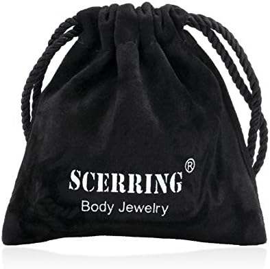 SCERRING Fake Nipple Ring Stainless Steel Non-Piercing Nipple Rings Clip On Nipplerings Faux Body Piercing Jewelry for Women Men 11 Pairs