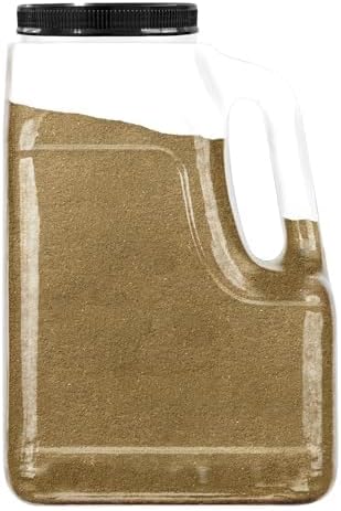 GranAroma Ground Basil, Peppery Flavor, Sauces & Dressings, Fine Ground (3 Pound)