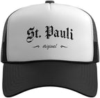 St. Pauli Design Gothic Style Trucker Hat with Adjustable Mesh Back