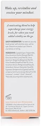 Tisserand Aromatherapy Energy Boost Pulse Point Roller Ball, 10 ml